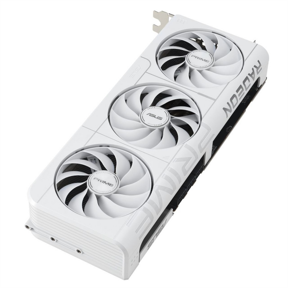 Відеокарта Asus AMD Radeon RX 9070 XT 16GB Prime OC Біла (White) 208240 фото