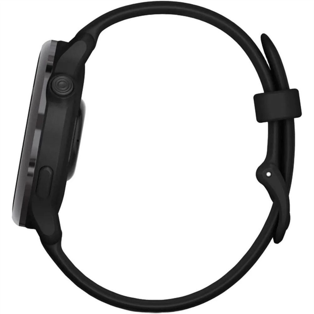 Смарт-годинник Garmin Vivoactive 6 Slate with Black Silicone Band Чорний (Black) 153934 фото