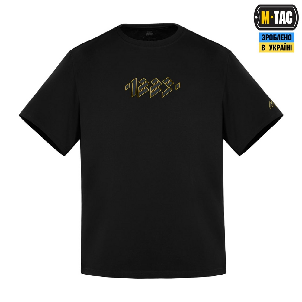 Футболка M-Tac 1223 Cotton Hard Чорна (Black) (XL) 234312 фото