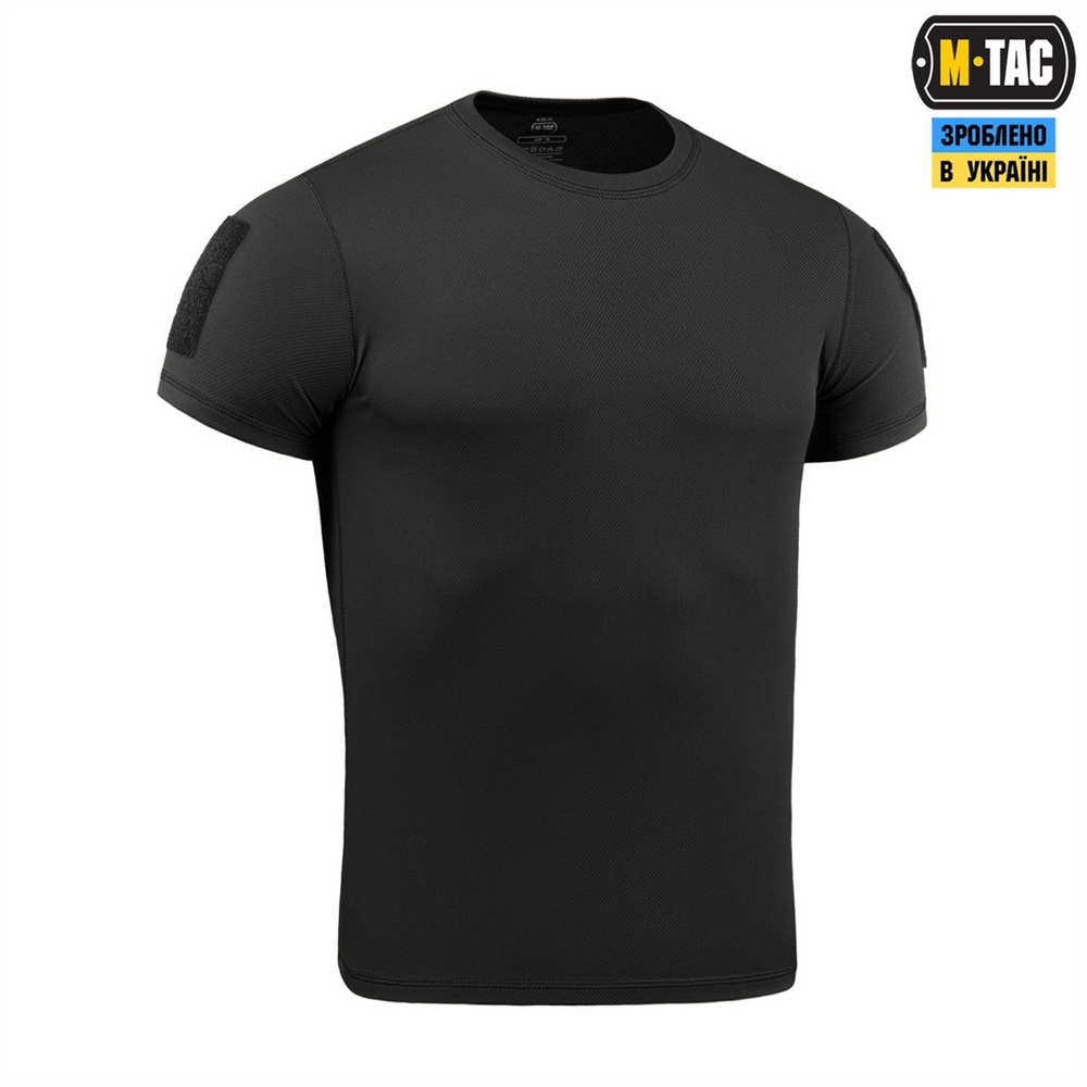 Футболка M-Tac потовідвідна тактична Summer Чорна (Black) (XS) 235732 фото