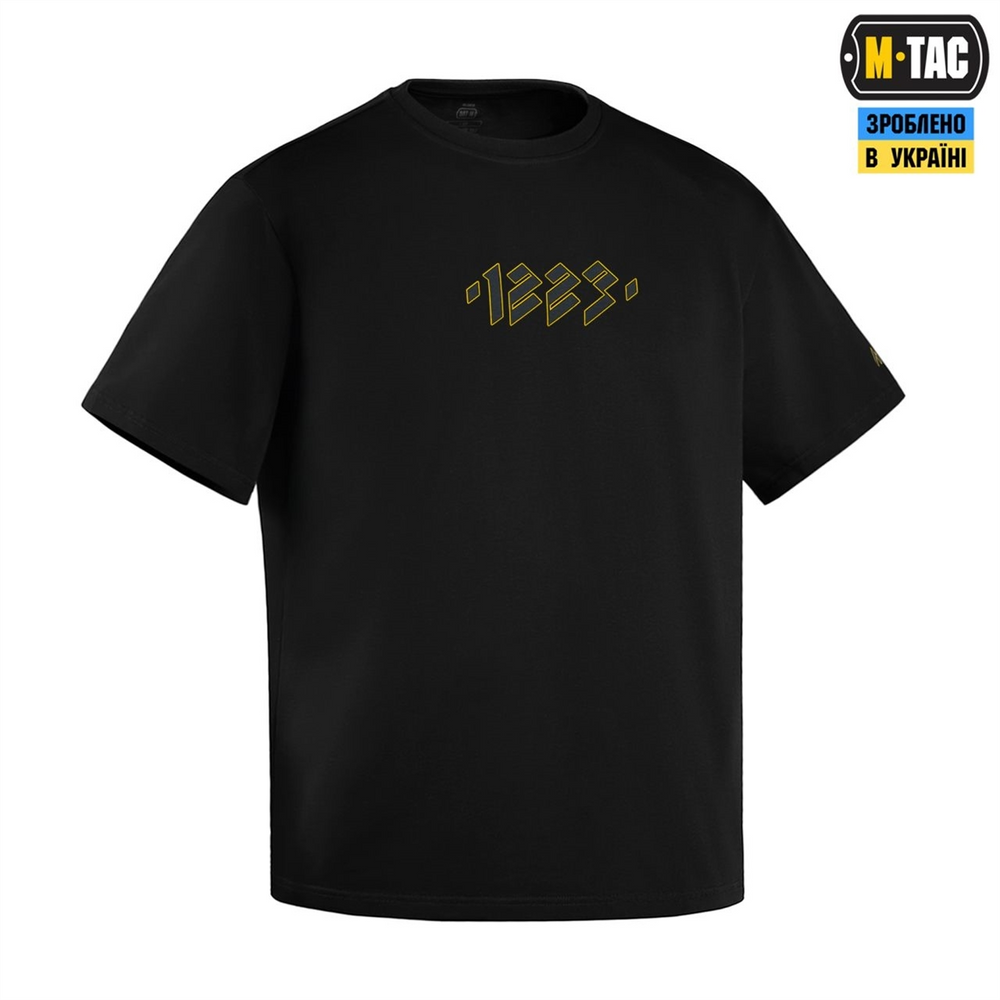 Футболка M-Tac 1223 Cotton Hard Чорна (Black) (XL) 234312 фото