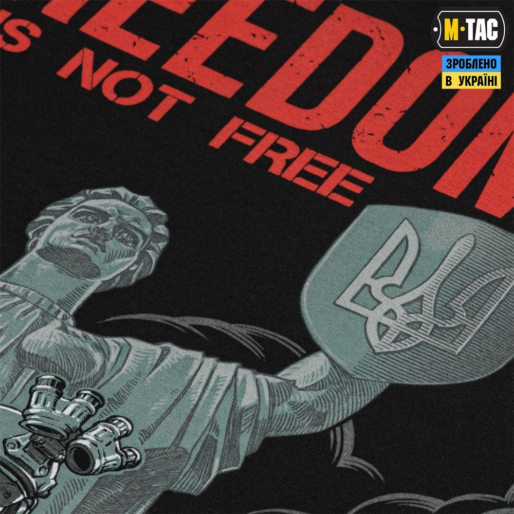 Реглан M-Tac Freedom Чорний (Black) (3XL) 232518 фото
