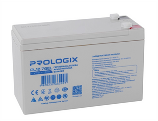 Акумуляторна батарея ProLogix 12V 7Ah (PL12-7GEL) GEL 174637 фото