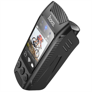 Відеореєстратор Hoco DV104 4K Riding recorder Чорний (Black) 195469 фото