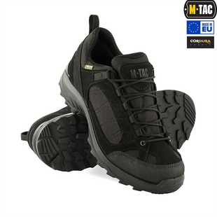 Кросівки тактичні демісезонні M-Tac Чорні (Black) (46) 229390 фото