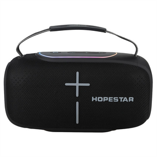 Bluetooth колонка Hopestar H67 Pro (65W/TWS/IPX6/RGB/8800mAh) Чорна (Black) 145990 фото