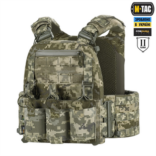 Плитоноска M-Tac Cuirass FAST Elite 2 клас захисту (розмір плити M) MM14 Зелений (Multicam) (XS/S) 225034 фото