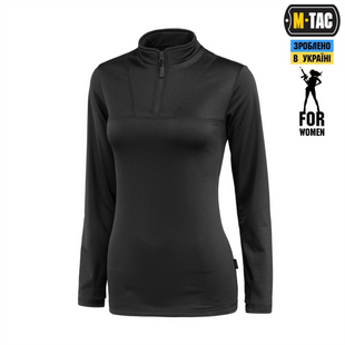 Термосорочка M-Tac фліс Delta Level 2 Lady Чорна (Black) (2XS) 233908 фото