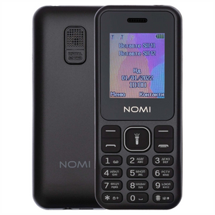 Мобільний телефон Nomi i1880 Чорний (Black) 116235 фото
