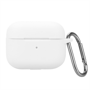 Чохол для навушників AirPods Pro 2 Silicone Білий (Antique White) 138058 фото