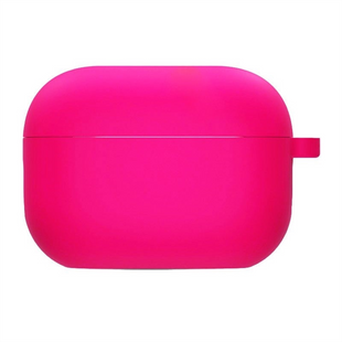 Чохол для навушників AirPods 4/5 Protection Case з мікрофіброю Рожевий (Hot Pink) 193750 фото