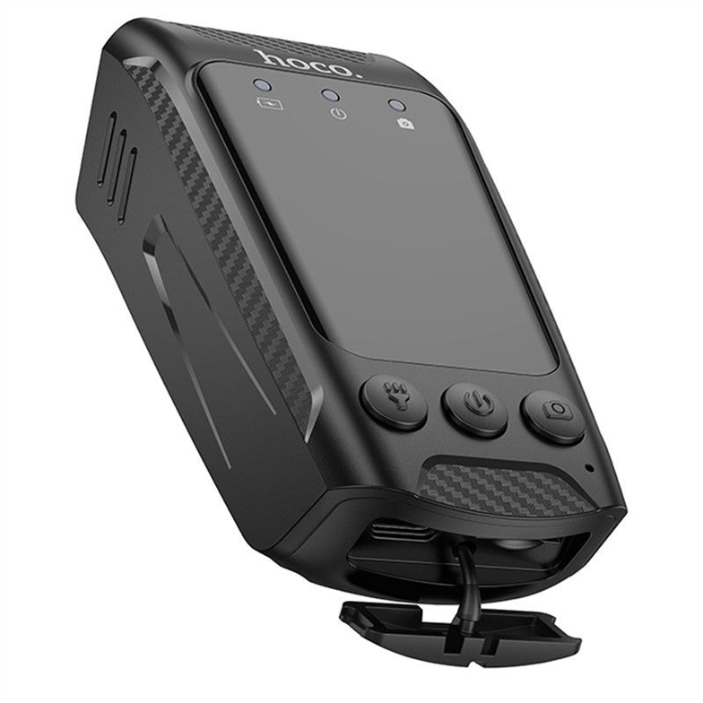 Відеореєстратор Hoco DV104 4K Riding recorder Чорний (Black) 195469 фото