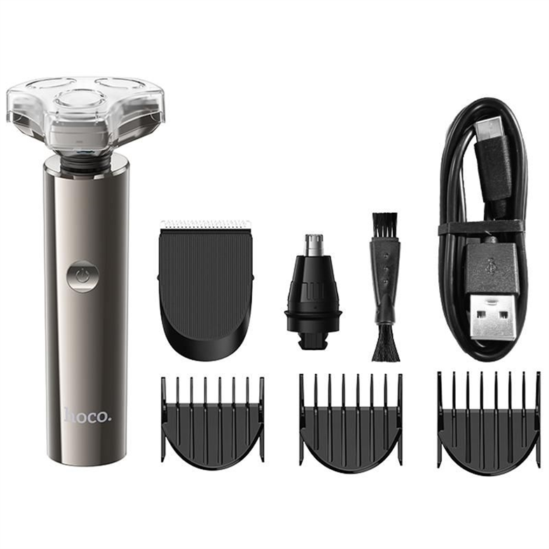 Електробритва Hoco HP36 3in1 Shaver & Trimmer 600 Срібна (Silver) 200589 фото