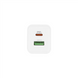 Зарядний пристрій Borofone BN7 (1USB + 1USB-C) 20W+ кабель Type-C to Type-C Білий (White) 126934 фото 4