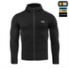Кофта M-Tac Shadow Fleece Polartec Чорна (Black) (XS) 228906 фото 2