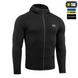 Кофта M-Tac Shadow Fleece Polartec Чорна (Black) (XS) 228906 фото 3