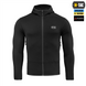 Кофта M-Tac Shadow Fleece Polartec Чорна (Black) (XS) 228906 фото 10