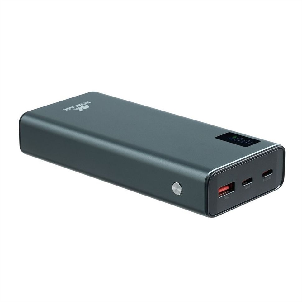 PowerBank 20000mAh Rivacase Rivapower Сірий (Gray) 156386 фото