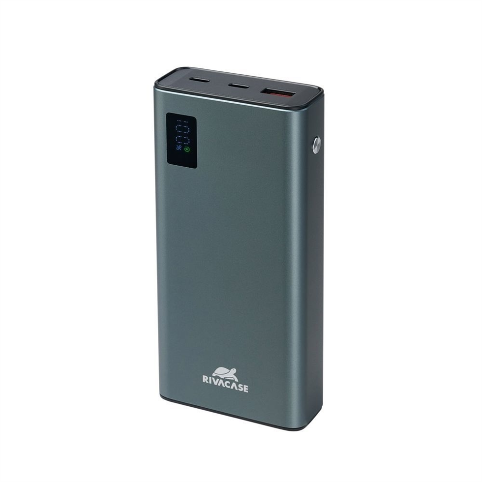 PowerBank 20000mAh Rivacase Rivapower Сірий (Gray) 156386 фото