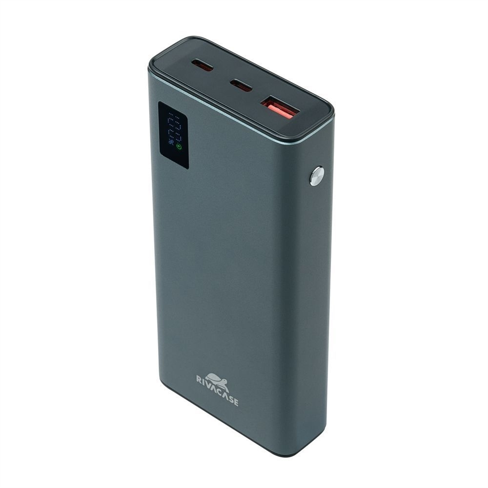 PowerBank 20000mAh Rivacase Rivapower Сірий (Gray) 156386 фото