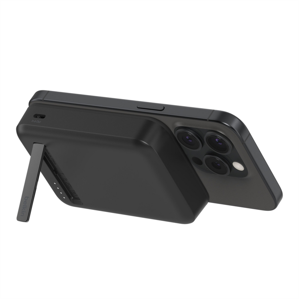 PowerBank 10000 mAh Belkin 15Вт MagSafe Qi2 Чорний (Black) 183385 фото