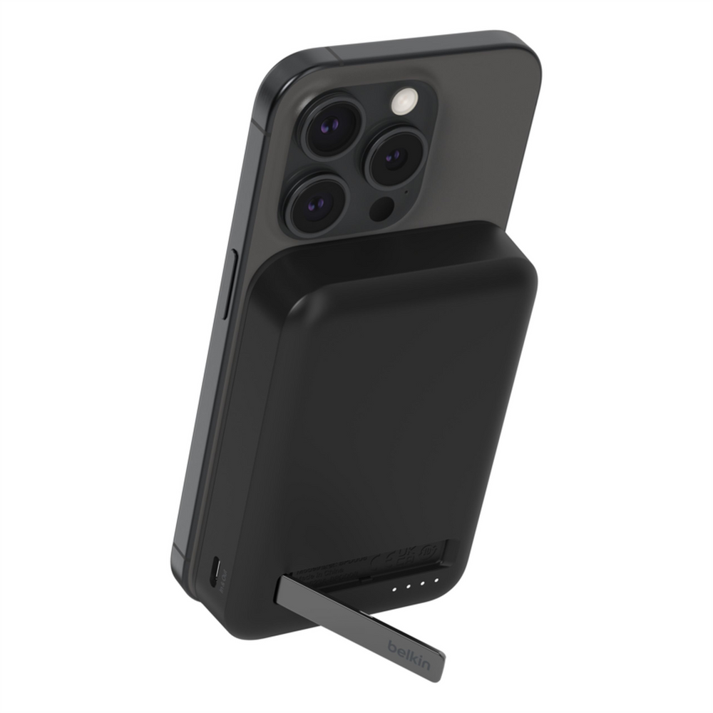 PowerBank 10000 mAh Belkin 15Вт MagSafe Qi2 Чорний (Black) 183385 фото