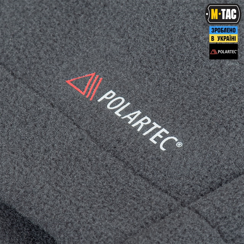 Кофта M-Tac Nord Fleece Polartec Сіра (Dark Grey) (2XL) 228802 фото