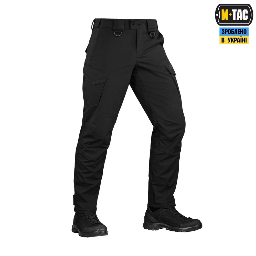 Штани M-Tac Aggressor Gen.II Flex 38/30 Чорні (Black) 217756 фото