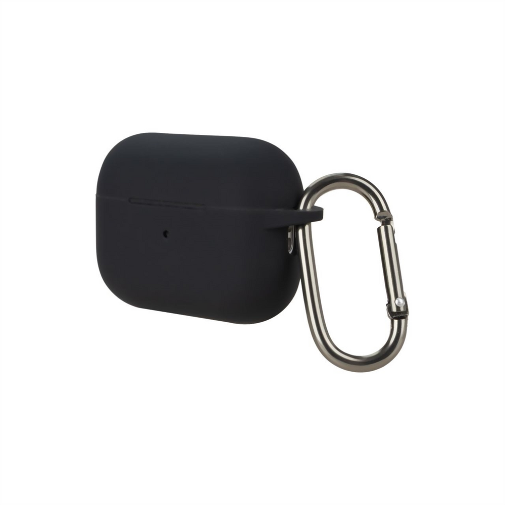 Чохол для навушників AirPods Pro 2 Silicone Чорний (Black) 134028 фото