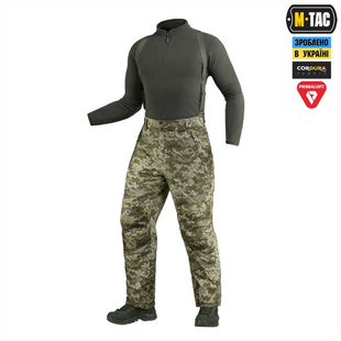 Штани M-Tac зимові Alpha Pro Primaloft MM14 Зелені (Multicam) (XL/R) 239673 фото