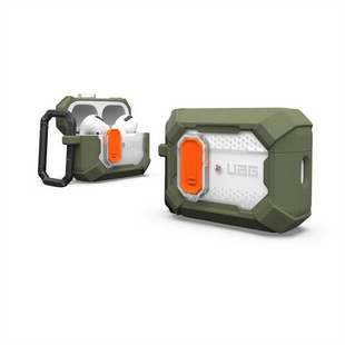 Чохол для навушників AirPods 4/5 UAG Scout Plasma Зелений (Olive Drab) 196758 фото