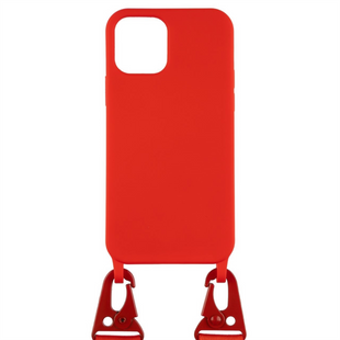 Чохол накладка для iPhone 12/12 Pro STRAP Color Case Червона (Red) 92317 фото