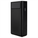 PowerBank 40000 mAh XO PR124 Digital Display 4USB+Type-C Чорний (Black) 100206 фото 2