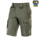 Шорти M-Tac Aggressor Gen.II Flex Зелені (Dark Olive) (M) 225511 фото 1
