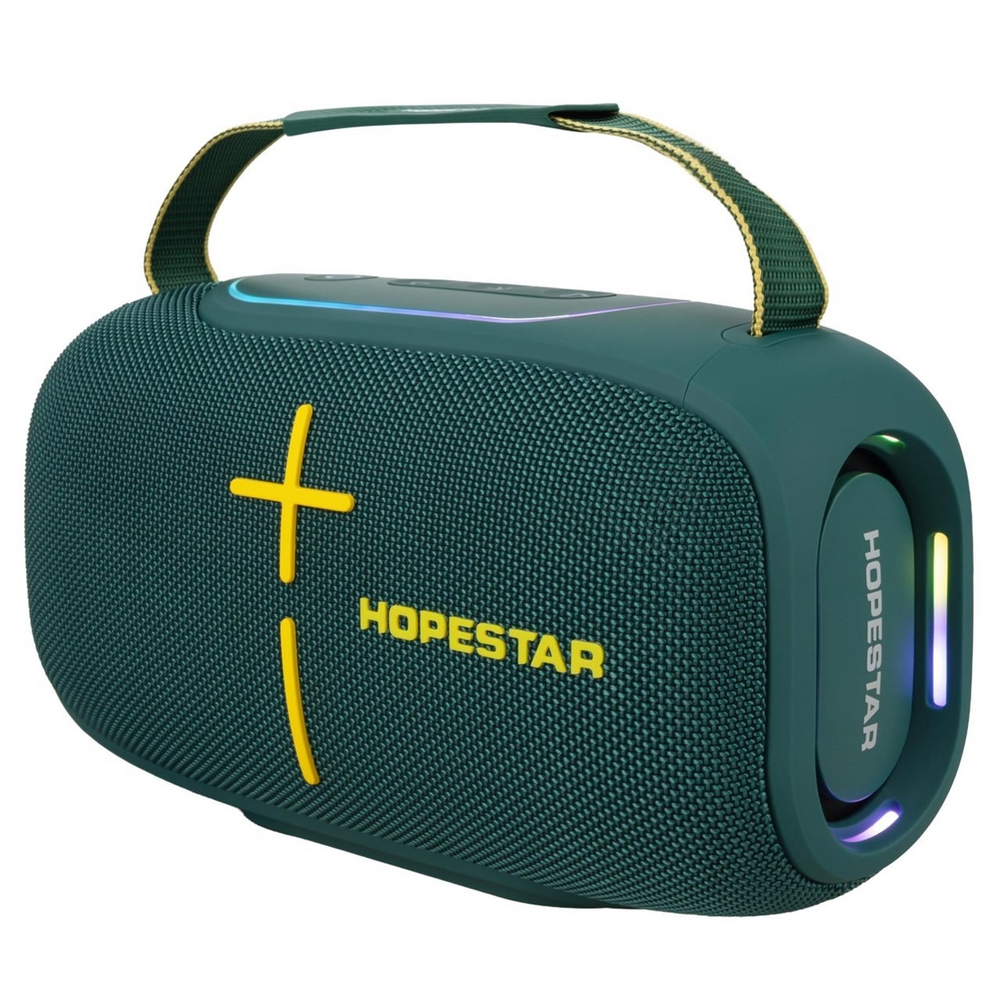 Bluetooth колонка Hopestar H67 Pro (65W/TWS/IPX6/RGB/8800mAh) Зелена (Green) 145984 фото