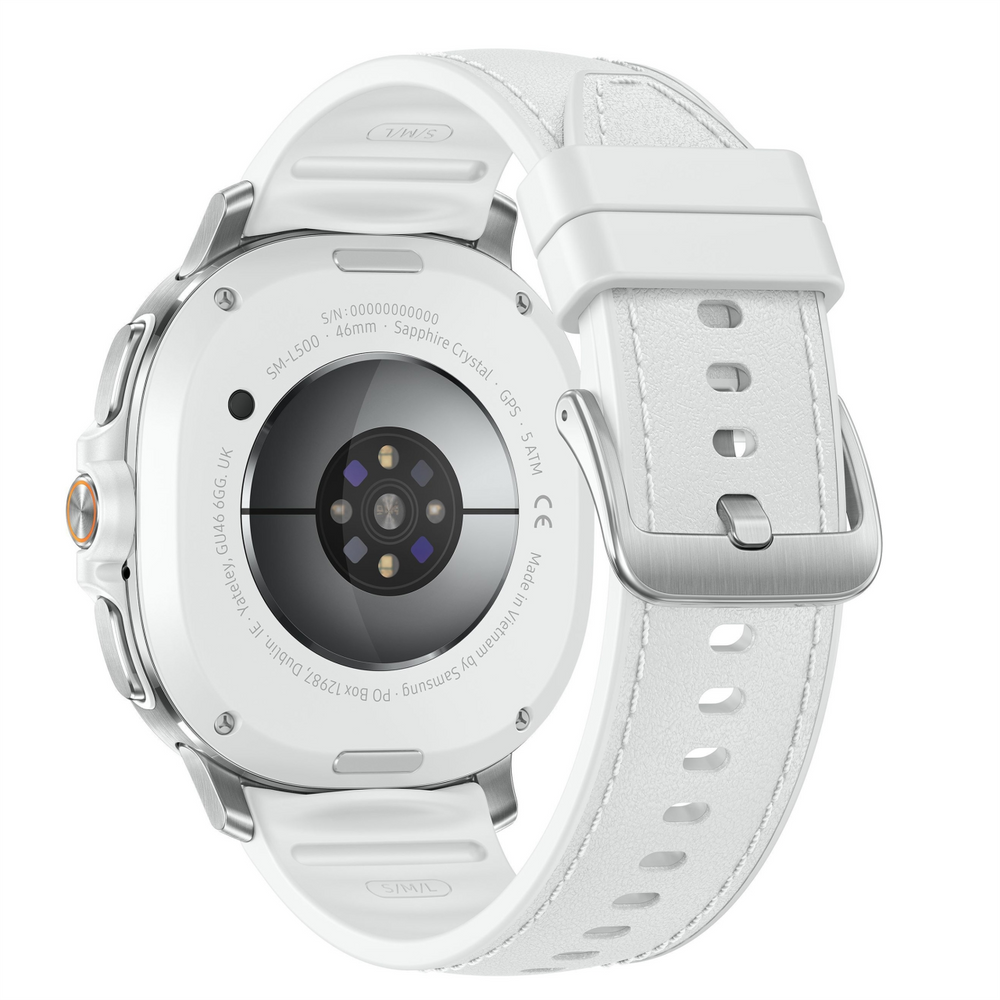 Смарт-годинник Samsung Galaxy Watch 8 Classic 47мм (L500) 1.34", 438x438, AMOLED, BT 5.3, NFC, 2/64ГБ Білий (White) 204296 фото