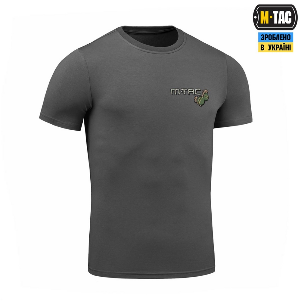 Футболка M-Tac My EDC Сіра (Dark Grey) (XS) 234810 фото
