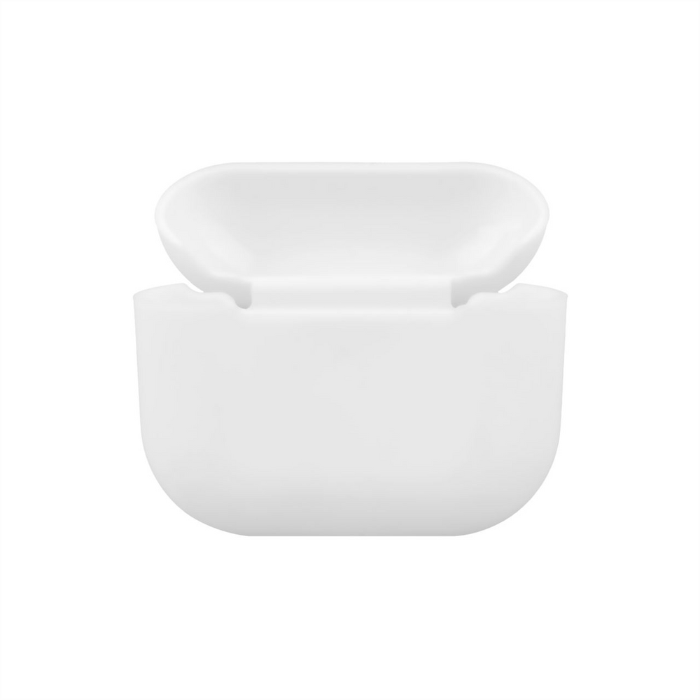 Чохол для навушників AirPods 3 Silicone MakeFuture Білий (White) 103336 фото