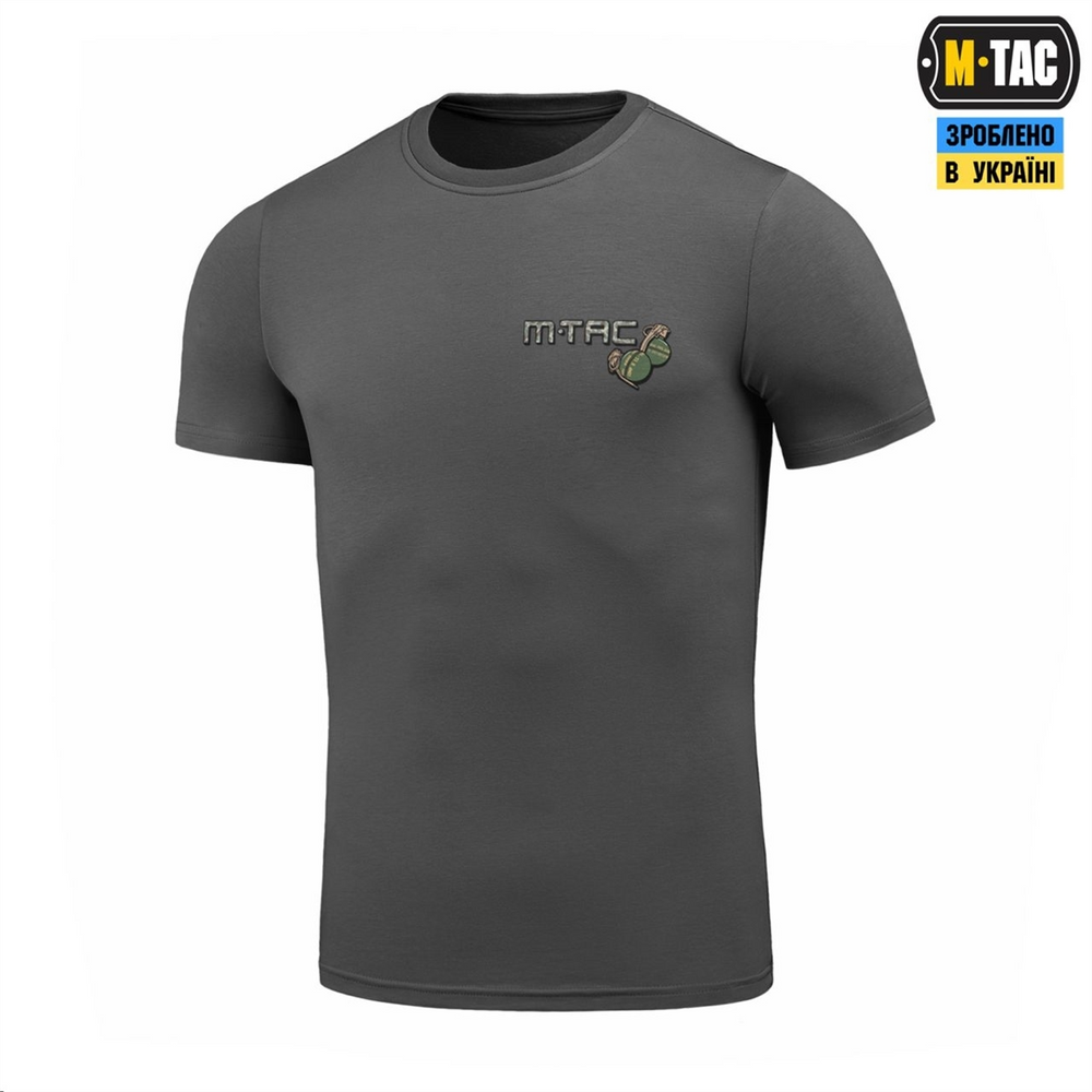 Футболка M-Tac My EDC Сіра (Dark Grey) (XS) 234810 фото