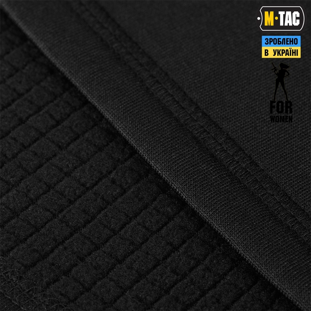 Термосорочка M-Tac фліс Delta Level 2 Lady Чорна (Black) (XL) 233913 фото
