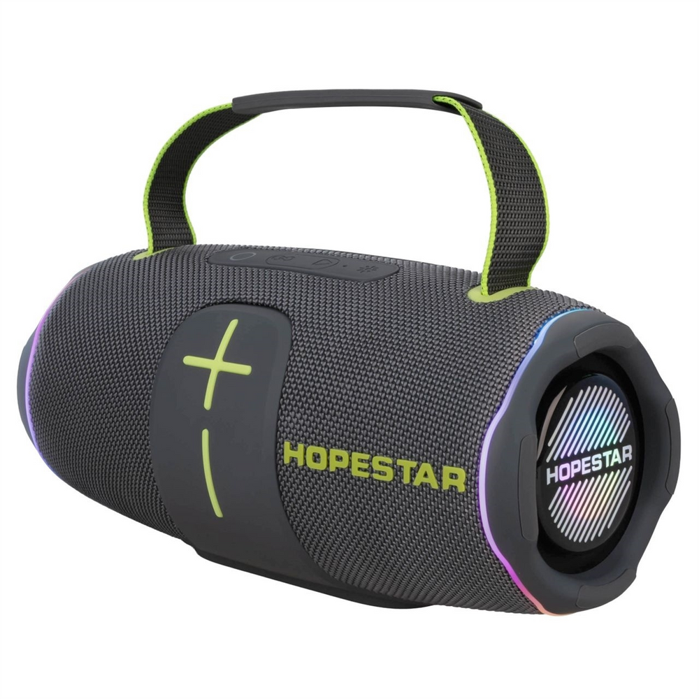 Bluetooth колонка Hopestar H53 Pro (70W/TWS/IPX6/RGB/8800mAh) Сіра (Gray) 153859 фото