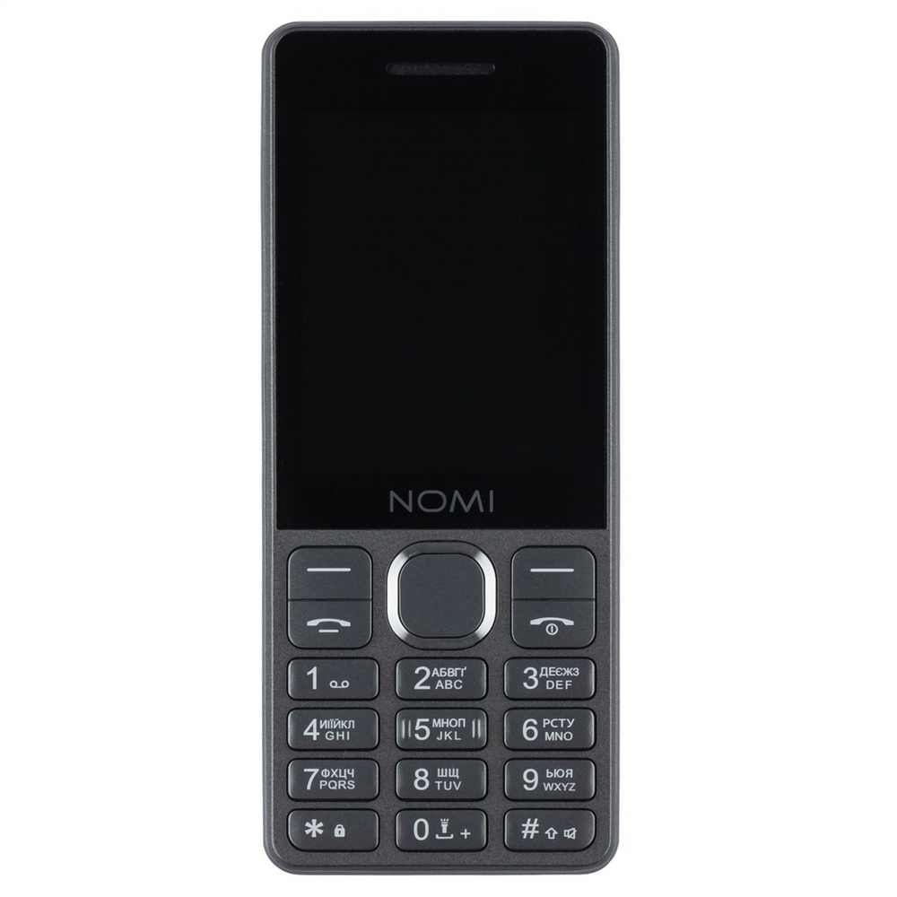 Мобільний телефон Nomi i2860 Сірий (Grey) 135871 фото