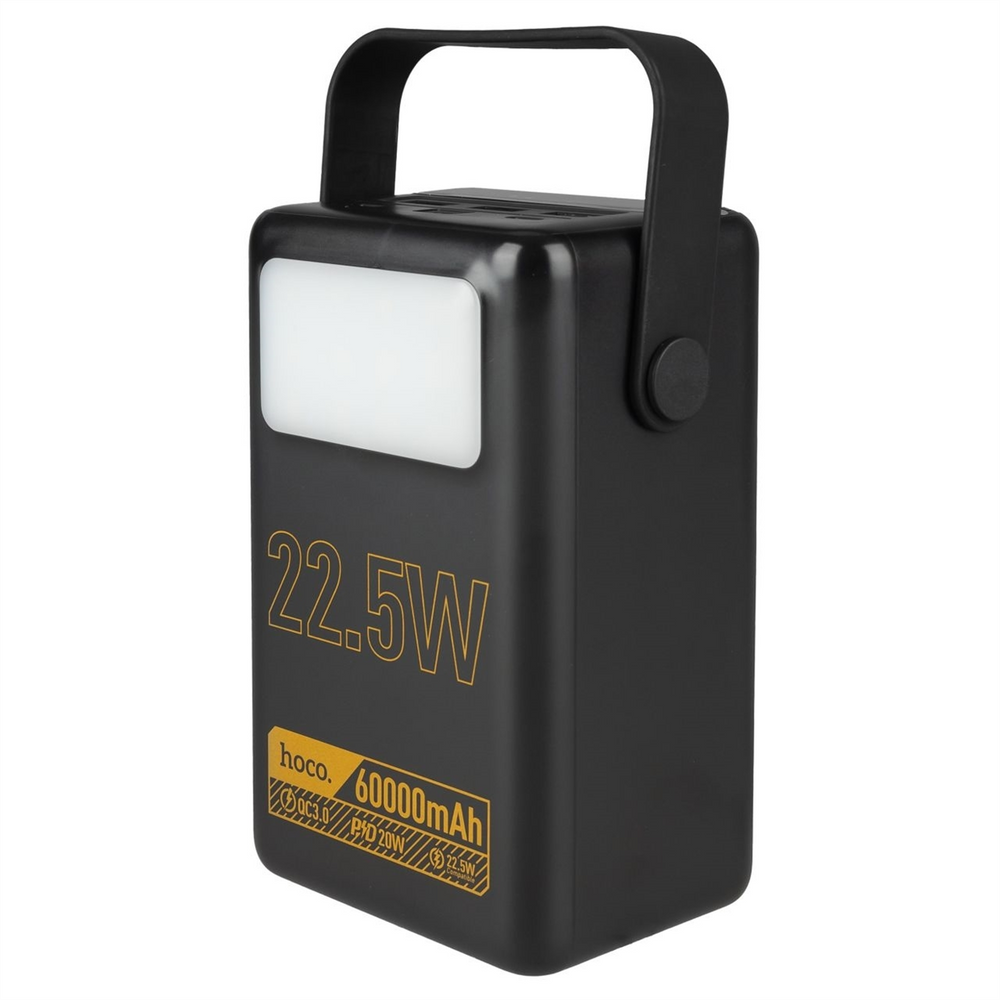 PowerBank 60000 mAh Hoco J110 PD22.5W+QC3.0 22.5W Чорна (Black) 126385 фото
