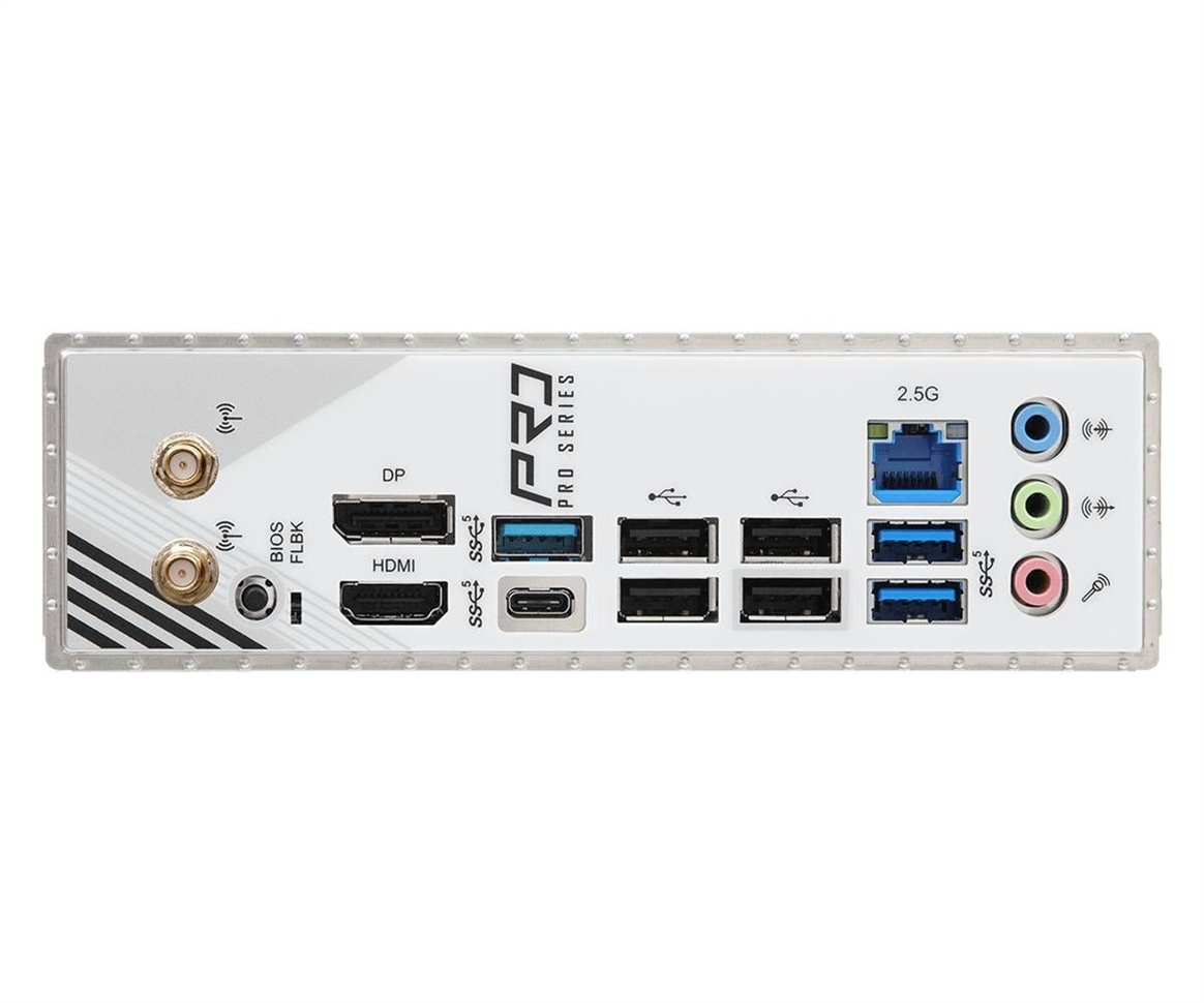 Материнська плата ASRock A620AM Pro RS WiFi Чорна (Black) 207278 фото