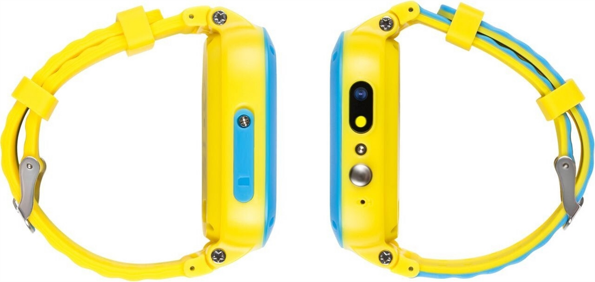 Дитячий смарт-годинник AmiGo GO004 GLORY Синій (Blue-Yellow) 204243 фото