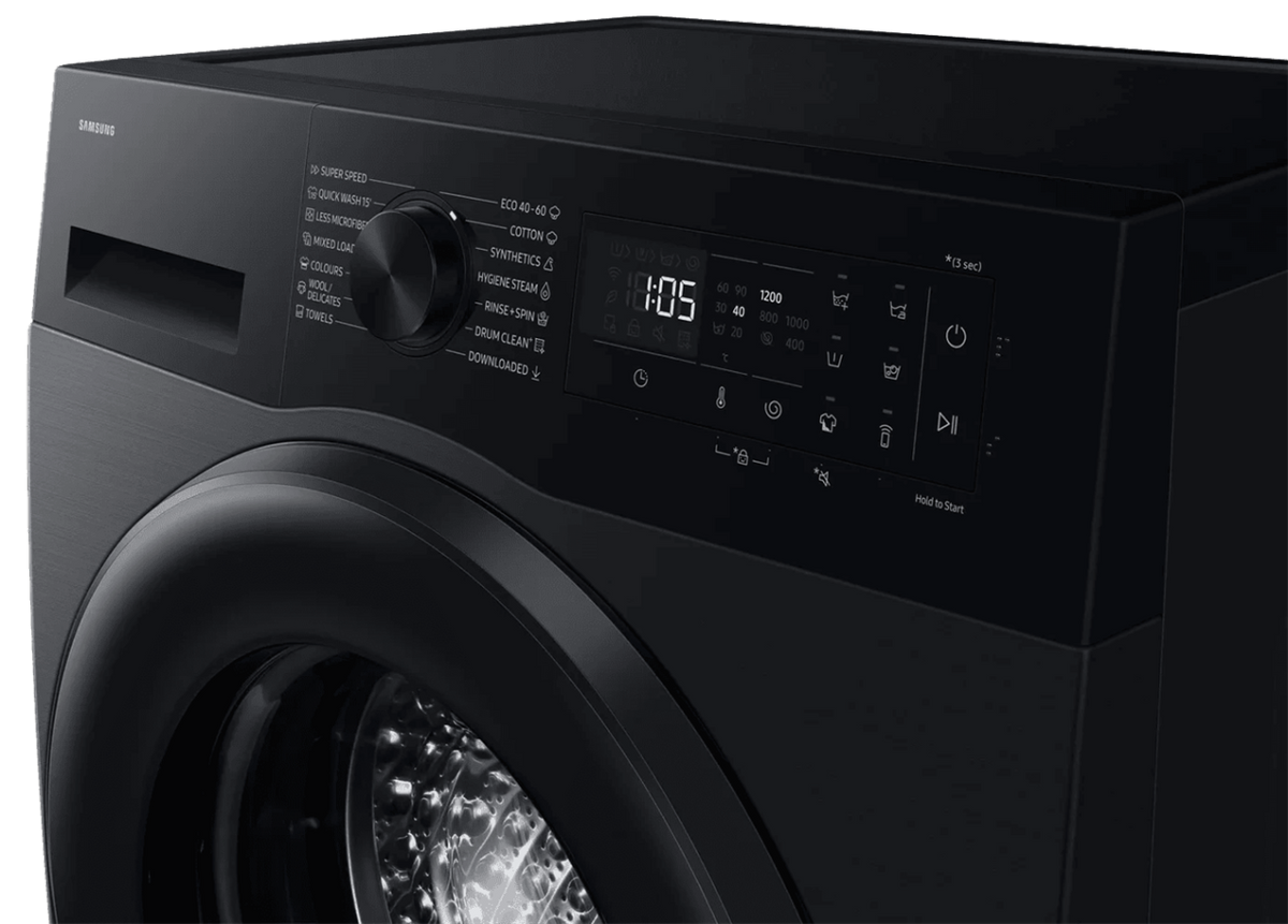 Пральна машина Samsung WW80FG5L32ABLE Чорний (Black) 212288 фото
