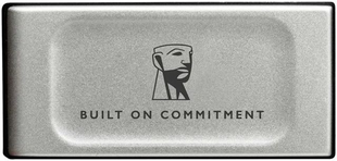 Накопичувач зовнішній SSD USB 2TB Kingston XS2000 BOC 3.2 Gen2 (2x2) Type-C 3D NAND Срібний (Silver) 212091 фото