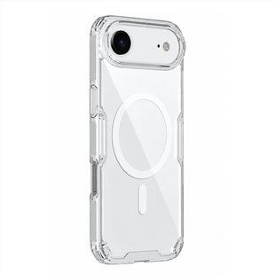 Чохол накладка для iPhone 17 Air (6.5') TPU Nillkin Nature Pro Magnetic Прозора (Transparent) 219641 фото