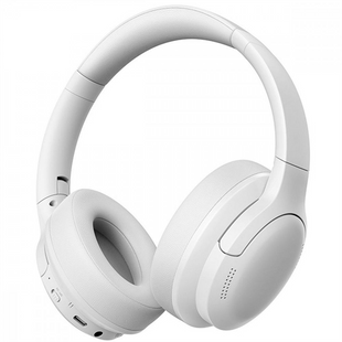 Бездротові повнорозмірні навушники Baseus Bass BH1 Lite Білі (White) 245588 фото