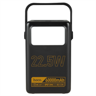 PowerBank 60000 mAh Hoco J110 PD22.5W+QC3.0 22.5W Чорна (Black) 126385 фото